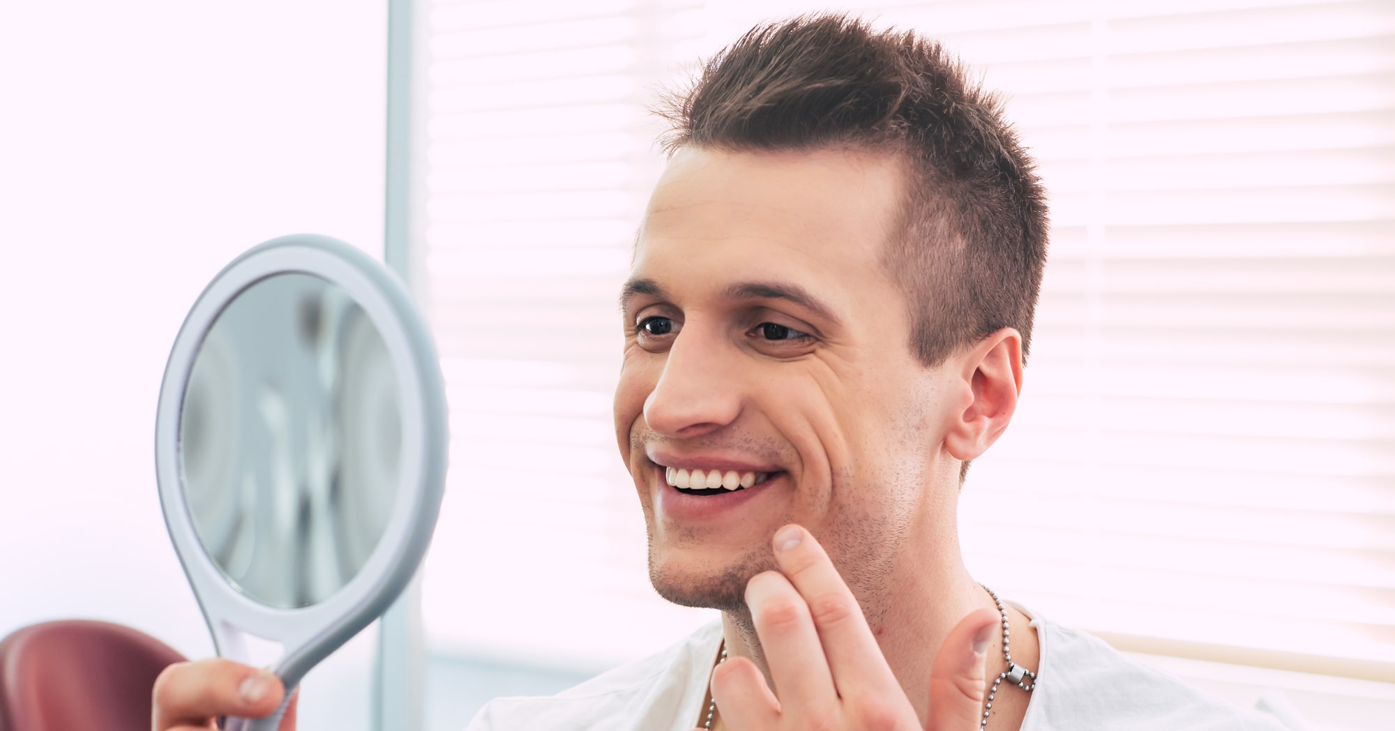Patient happy with the full range of dental services at The Smile Sanctuary in Aubrey TX
